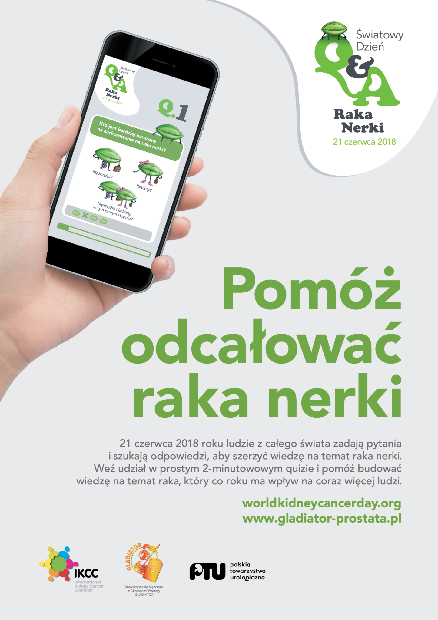 II MIĘDZYNARODOWY DZIEŃ RAKA NERKI ? porozmawiaj z onkologiem i rozwiąż quiz o nowotworze nerki